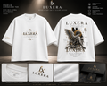 LUXERA ANGELIX LX Design 04 premium black-and-white front and back product listing